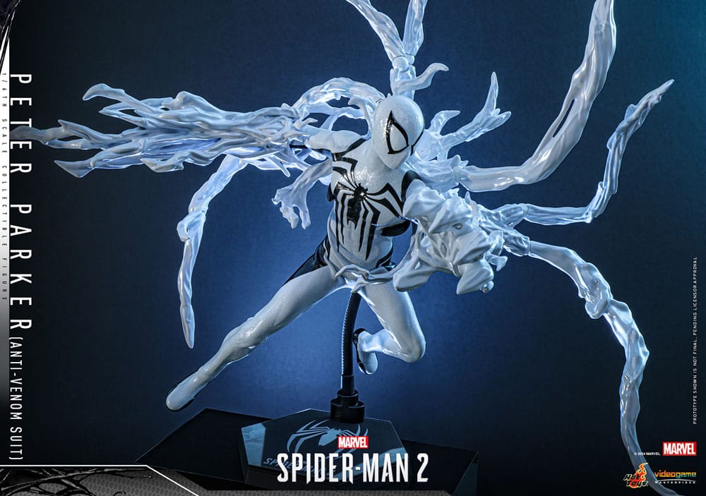 Spider-Man 2 Video Game Masterpiece Action Figure 1/6 Peter Parker (Anti-Venom Suit) 30cm - Action Figures - Hot Toys - Hobby Figures UK