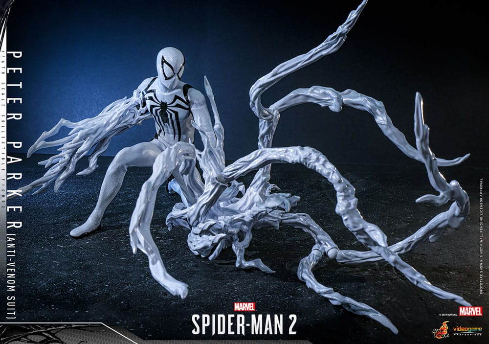 Spider-Man 2 Video Game Masterpiece Action Figure 1/6 Peter Parker (Anti-Venom Suit) 30cm - Action Figures - Hot Toys - Hobby Figures UK
