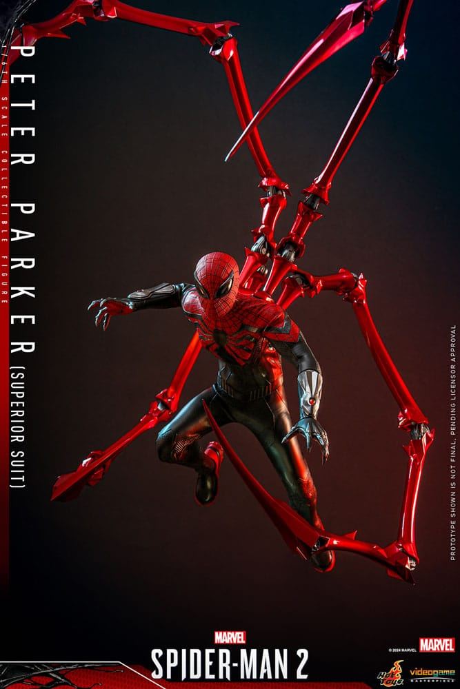 Spider-Man 2 Video Game Masterpiece Action Figure 1/6 Peter Parker (Superior Suit) 30cm - Action Figures - Hot Toys - Hobby Figures UK