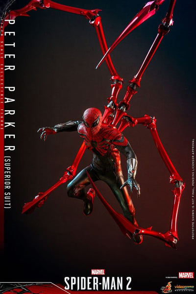 Spider-Man 2 Video Game Masterpiece Action Figure 1/6 Peter Parker (Superior Suit) 30cm - Action Figures - Hot Toys - Hobby Figures UK