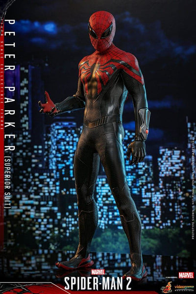 Spider-Man 2 Video Game Masterpiece Action Figure 1/6 Peter Parker (Superior Suit) 30cm - Action Figures - Hot Toys - Hobby Figures UK