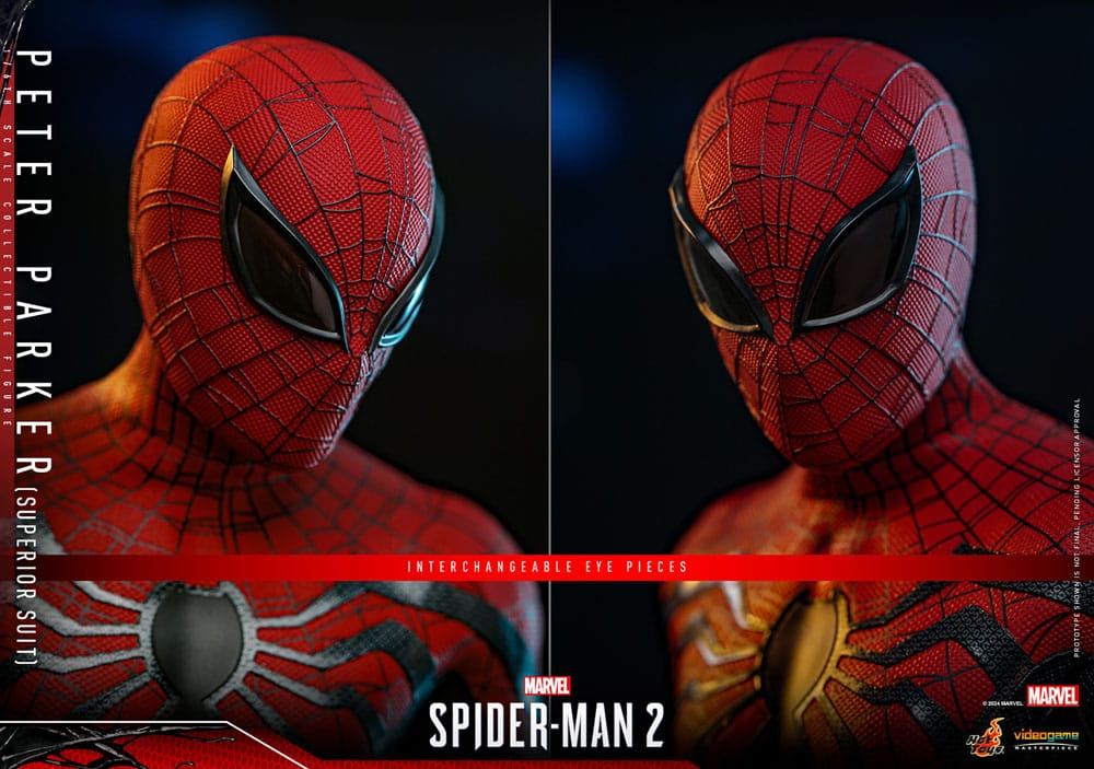 Spider-Man 2 Video Game Masterpiece Action Figure 1/6 Peter Parker (Superior Suit) 30cm - Action Figures - Hot Toys - Hobby Figures UK