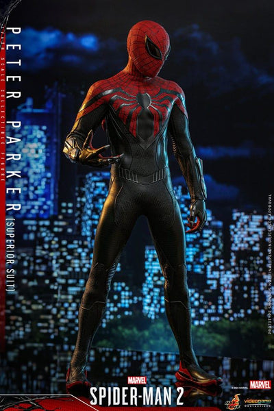 Spider-Man 2 Video Game Masterpiece Action Figure 1/6 Peter Parker (Superior Suit) 30cm - Action Figures - Hot Toys - Hobby Figures UK