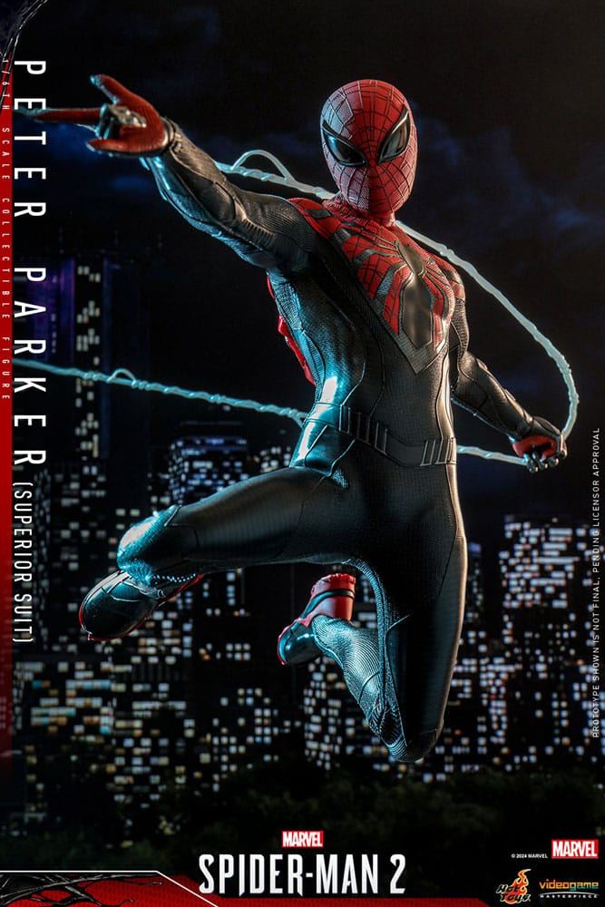 Spider-Man 2 Video Game Masterpiece Action Figure 1/6 Peter Parker (Superior Suit) 30cm - Action Figures - Hot Toys - Hobby Figures UK