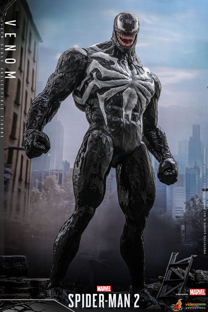 ホットトイズ MARVEL SPIDER-MAN 2 VENOM フィギュア Spider-Man 2 Videogame Masterpiece Action Figure 1/6 Venom 53cm