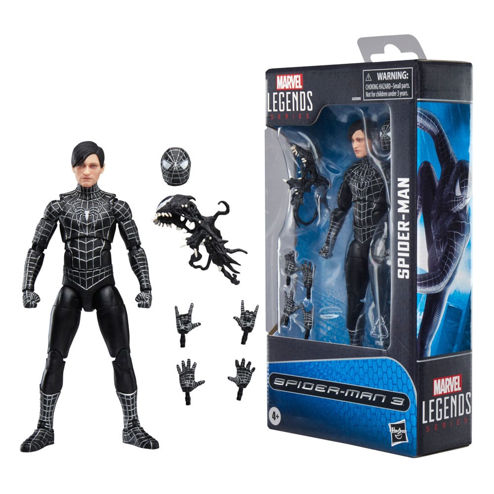 Spider-Man 3 Marvel Legends Action Figure Spider-Man 15cm - Action Figures - Hasbro - Hobby Figures UK