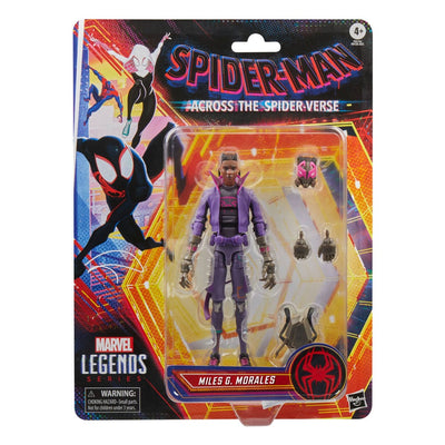 Spider-Man: Across the Spider-Verse Marvel Legends Action Figure Miles G. Morales 15cm - Action Figures - Hasbro - Hobby Figures UK