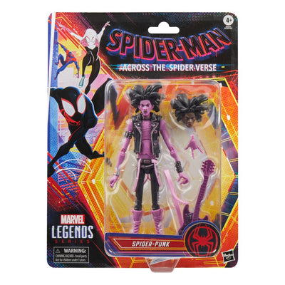 Spider-Man: Across the Spider-Verse Marvel Legends Action Figure Spider-Punk 15cm - Action Figures - Hasbro - Hobby Figures UK