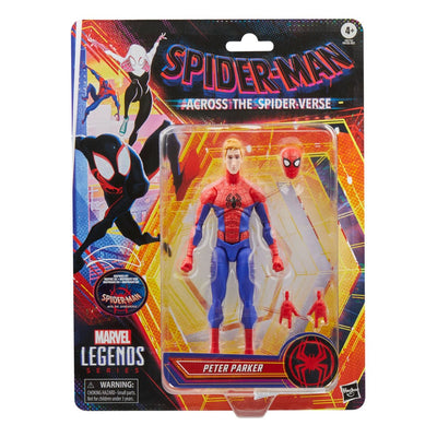 Spider-Man: Across the Spider-Verse Marvel Legends Action Figure Peter Parker 15cm - Action Figures - Hasbro - Hobby Figures UK