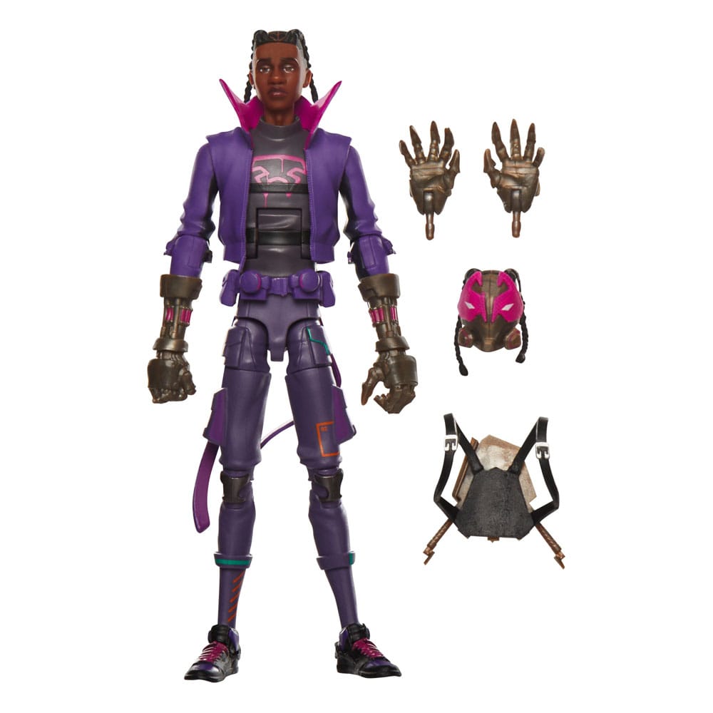 Spider-Man: Across the Spider-Verse Marvel Legends Action Figure Miles G. Morales 15cm - Action Figures - Hasbro - Hobby Figures UK