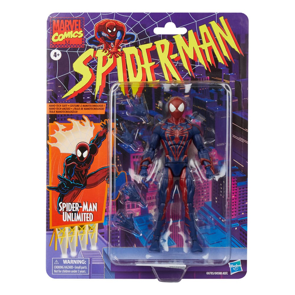 Spider-Man Marvel Legends Retro Action Figure Spider-Man Unlimited 15cm
