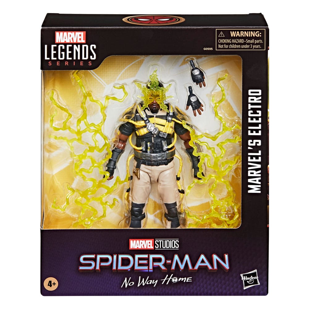 Spider-Man: No Way Home Marvel Legends Action Figure Marvel's Electro 15cm