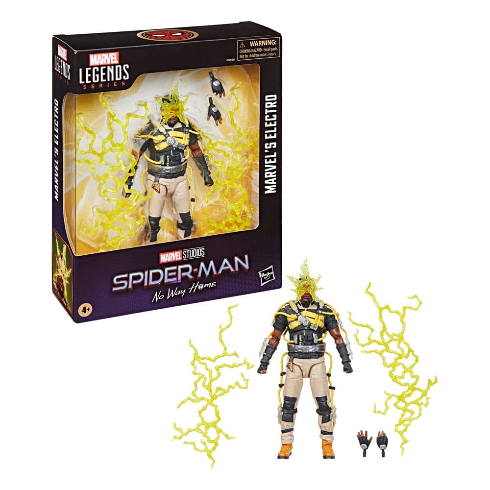 Spider-Man: No Way Home Marvel Legends Action Figure Marvel's Electro 15cm