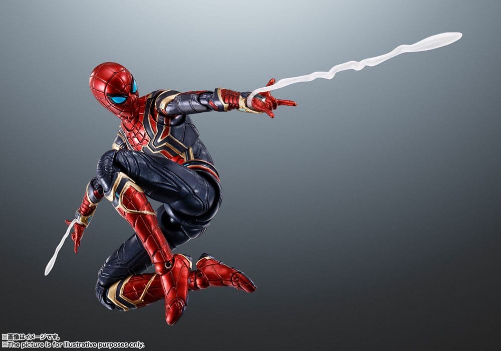 SH Figuarts Iron outlet Spider No Way Home NWH Spider-Man