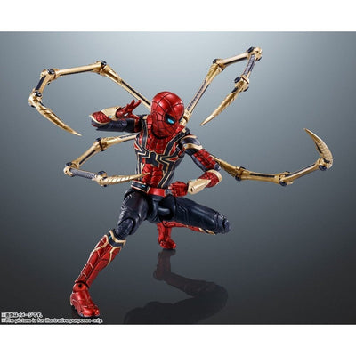 Spider-Man: No Way Home S.H. Figuarts Action Figure Iron Spider-Man 15cm - Action Figures - Bandai Tamashii Nations - Hobby Figures UK