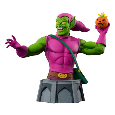 Spider-Man: The Animated Series Bust 1/7 Green Goblin 15cm - Scale Statue - Diamond Select - Hobby Figures UK