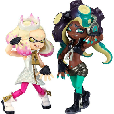 Splatoon 2 Figma Action Figures Off the Hook Pearl & Marina 9 - 10cm - Action Figures - Good Smile Company - Hobby Figures UK