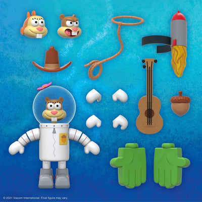 SpongeBob Ultimates Action Figure Sandy Cheeks 18cm - Action Figures - Super7 - Hobby Figures UK