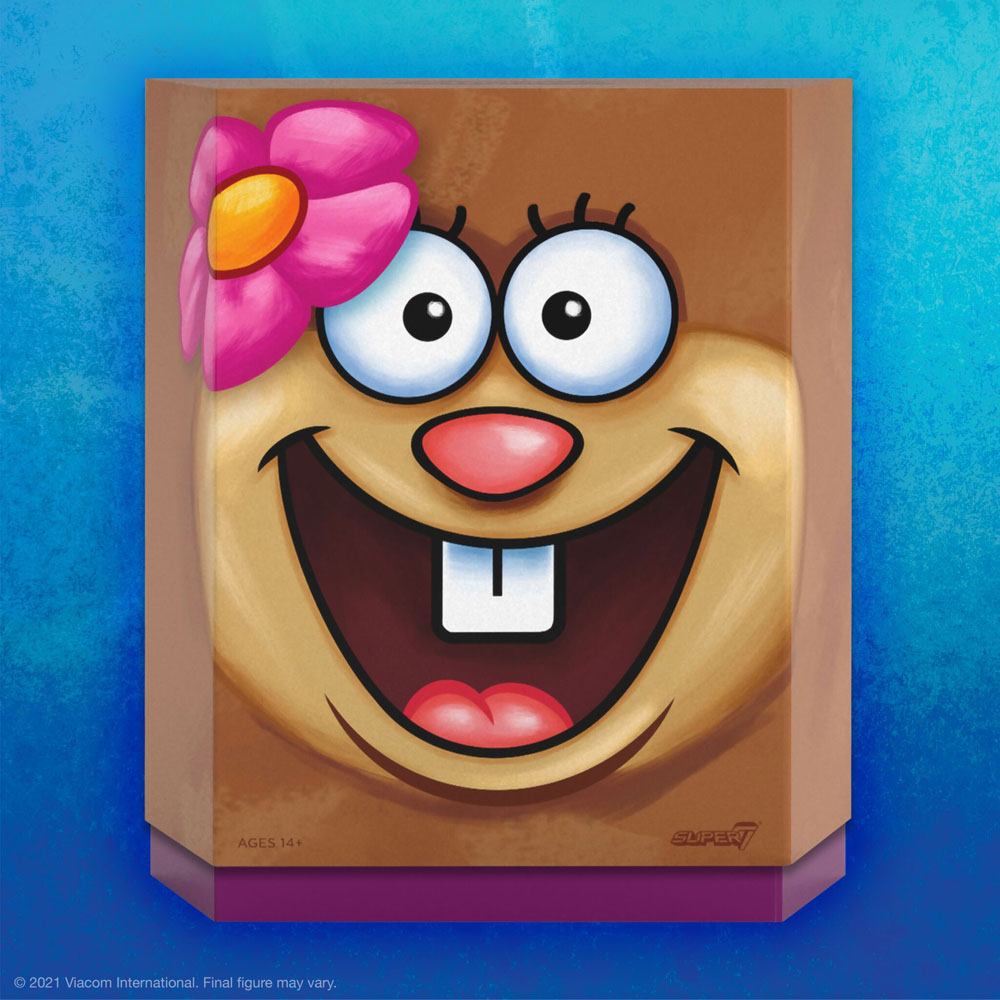SpongeBob Ultimates Action Figure Sandy Cheeks 18cm - Action Figures - Super7 - Hobby Figures UK