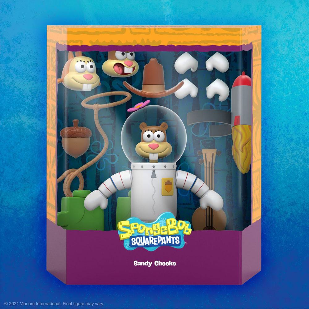 SpongeBob Ultimates Action Figure Sandy Cheeks 18cm - Action Figures - Super7 - Hobby Figures UK