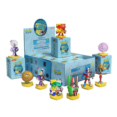 Spongebob Squarepants Blind Box Hidden Dissectibles Series 04 (Super ed.) Display (6) - Scale Statue - Mighty Jaxx - Hobby Figures UK