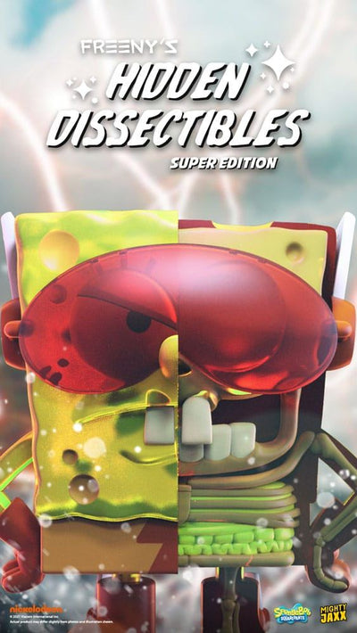 Spongebob Squarepants Blind Box Hidden Dissectibles Series 04 (Super ed.) Display (6) - Scale Statue - Mighty Jaxx - Hobby Figures UK