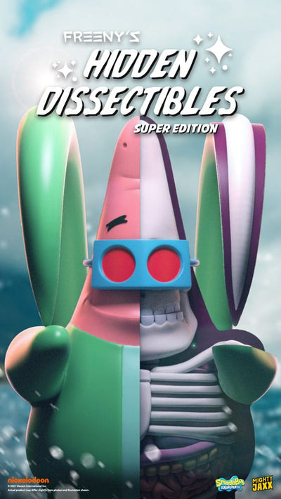 Spongebob Squarepants Blind Box Hidden Dissectibles Series 04 (Super ed.) Display (6) - Scale Statue - Mighty Jaxx - Hobby Figures UK
