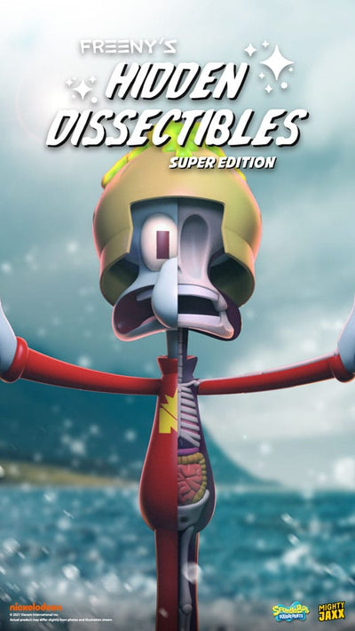Spongebob Squarepants Blind Box Hidden Dissectibles Series 04 (Super ed.) Display (6) - Scale Statue - Mighty Jaxx - Hobby Figures UK