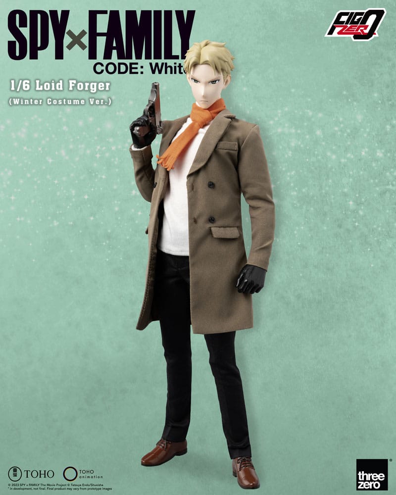 Threezero FigZero Loid Forger 1/6 – Action Figure SPY×FAMILY Con Abiti In Stoffa, 30 Cm - 4