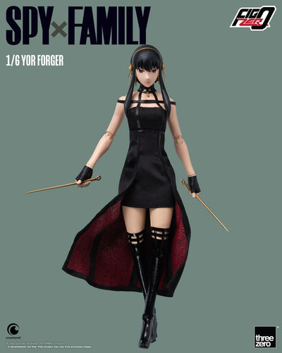 Spy x Family FigZero Action Figure 1/6 Yor Forger 28cm - Action Figures - ThreeZero - Hobby Figures UK