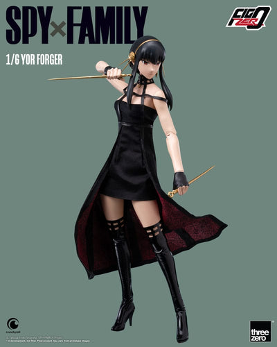 Spy x Family FigZero Action Figure 1/6 Yor Forger 28cm - Action Figures - ThreeZero - Hobby Figures UK