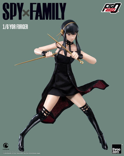 Spy x Family FigZero Action Figure 1/6 Yor Forger 28cm - Action Figures - ThreeZero - Hobby Figures UK