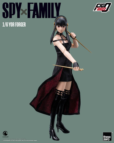 Spy x Family FigZero Action Figure 1/6 Yor Forger 28cm - Action Figures - ThreeZero - Hobby Figures UK