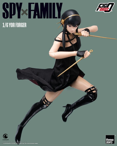 Spy x Family FigZero Action Figure 1/6 Yor Forger 28cm - Action Figures - ThreeZero - Hobby Figures UK