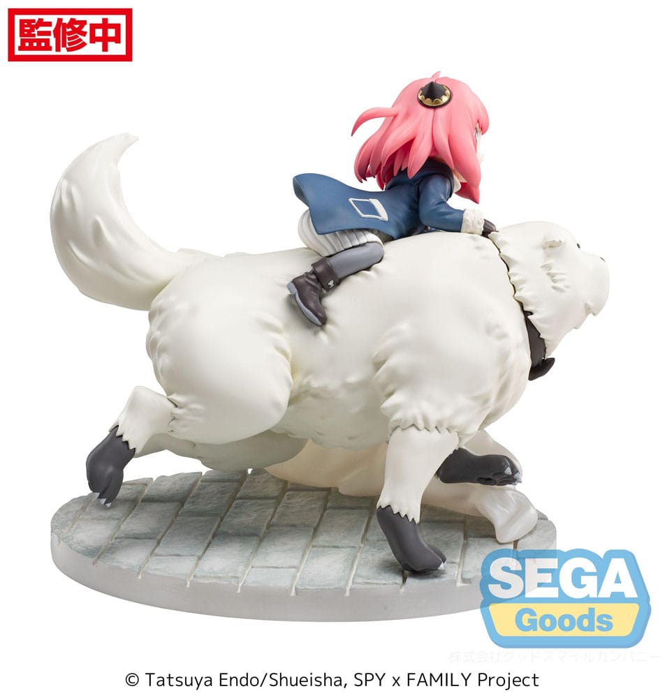 Spy x Family Luminasta PVC Statue Anya Forger & Bond Forger Mission Extend 16cm - Scale Statue - Sega - Hobby Figures UK
