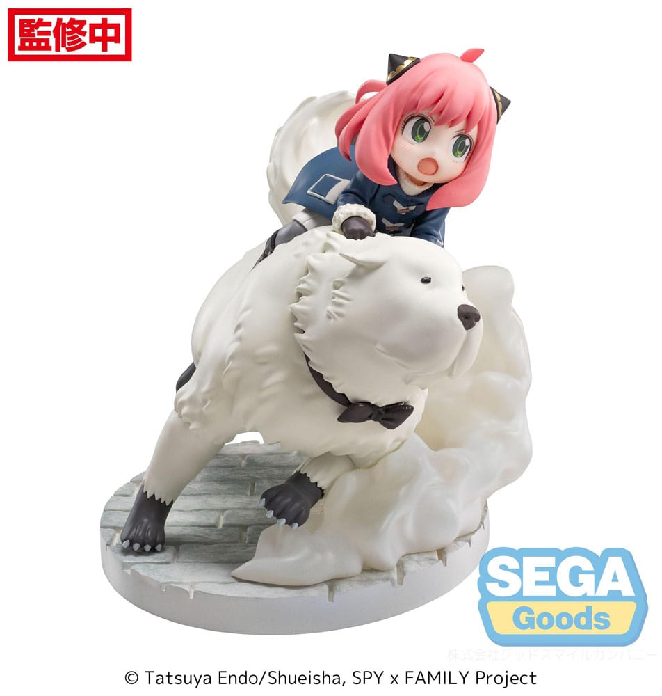 Spy x Family Luminasta PVC Statue Anya Forger & Bond Forger Mission Extend 16cm - Scale Statue - Sega - Hobby Figures UK