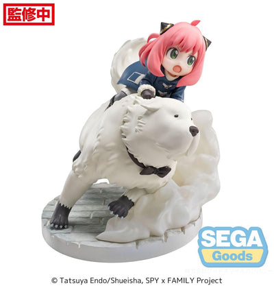 Spy x Family Luminasta PVC Statue Anya Forger & Bond Forger Mission Extend 16cm - Scale Statue - Sega - Hobby Figures UK