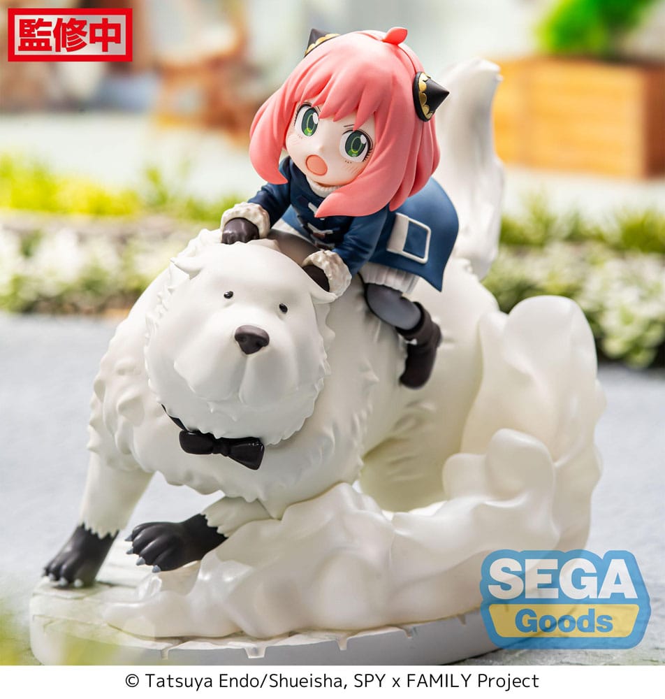 Spy x Family Luminasta PVC Statue Anya Forger & Bond Forger Mission Extend 16cm - Scale Statue - Sega - Hobby Figures UK