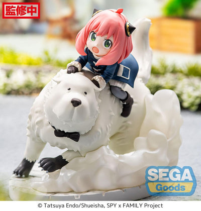 Spy x Family Luminasta PVC Statue Anya Forger & Bond Forger Mission Extend 16cm - Scale Statue - Sega - Hobby Figures UK