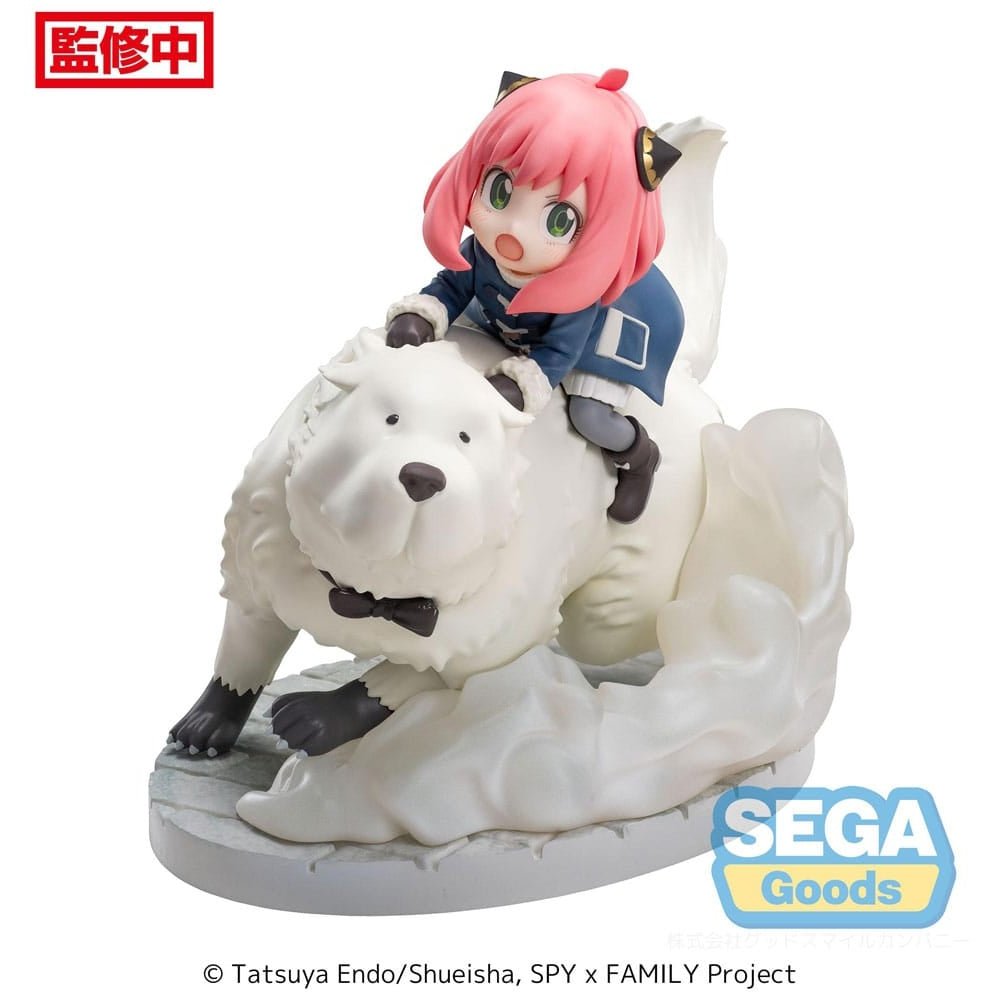 Spy x Family Luminasta PVC Statue Anya Forger & Bond Forger Mission Extend 16cm - Scale Statue - Sega - Hobby Figures UK
