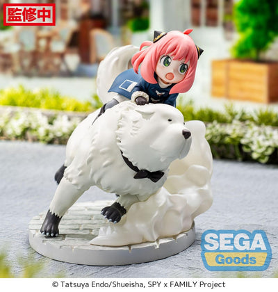 Spy x Family Luminasta PVC Statue Anya Forger & Bond Forger Mission Extend 16cm - Scale Statue - Sega - Hobby Figures UK
