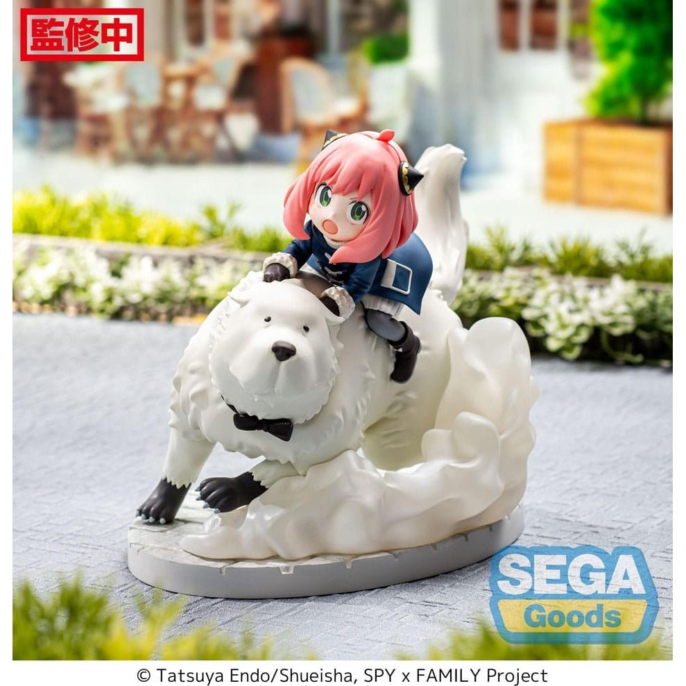 Spy x Family Luminasta PVC Statue Anya Forger & Bond Forger Mission Extend 16cm - Scale Statue - Sega - Hobby Figures UK