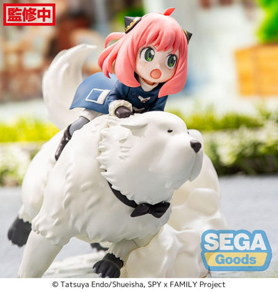 Spy x Family Luminasta PVC Statue Anya Forger & Bond Forger Mission Extend 16cm - Scale Statue - Sega - Hobby Figures UK
