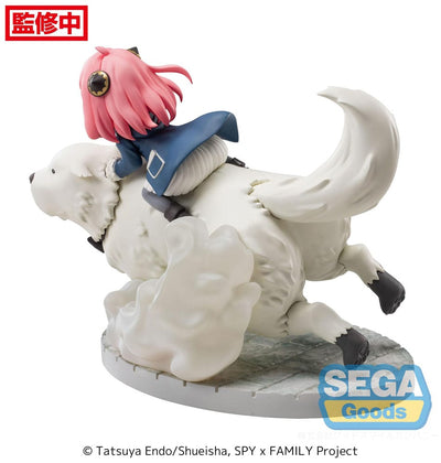 Spy x Family Luminasta PVC Statue Anya Forger & Bond Forger Mission Extend 16cm - Scale Statue - Sega - Hobby Figures UK