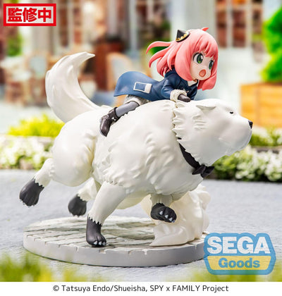 Spy x Family Luminasta PVC Statue Anya Forger & Bond Forger Mission Extend 16cm - Scale Statue - Sega - Hobby Figures UK