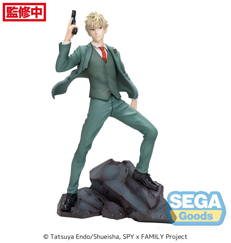 Spy x Family Luminasta PVC Statue Loid Forger Twilight mission extend 22cm - Scale Statue - Sega - Hobby Figures UK