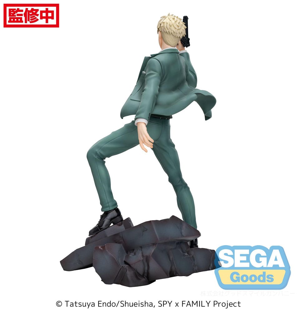 Spy x Family Luminasta PVC Statue Loid Forger Twilight mission extend 22cm - Scale Statue - Sega - Hobby Figures UK
