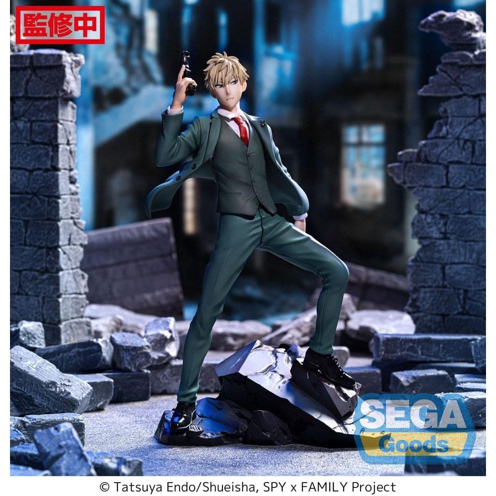 Spy x Family Luminasta PVC Statue Loid Forger Twilight mission extend 22cm - Scale Statue - Sega - Hobby Figures UK