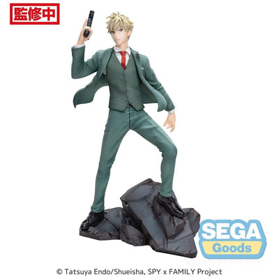Spy x Family Luminasta PVC Statue Loid Forger Twilight mission extend 22cm - Scale Statue - Sega - Hobby Figures UK