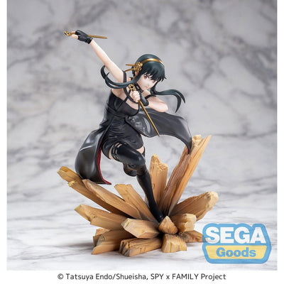 Spy x Family Luminasta PVC Statue Yor Forger Thorn Princess mission extend 19cm - Scale Statue - Sega - Hobby Figures UK